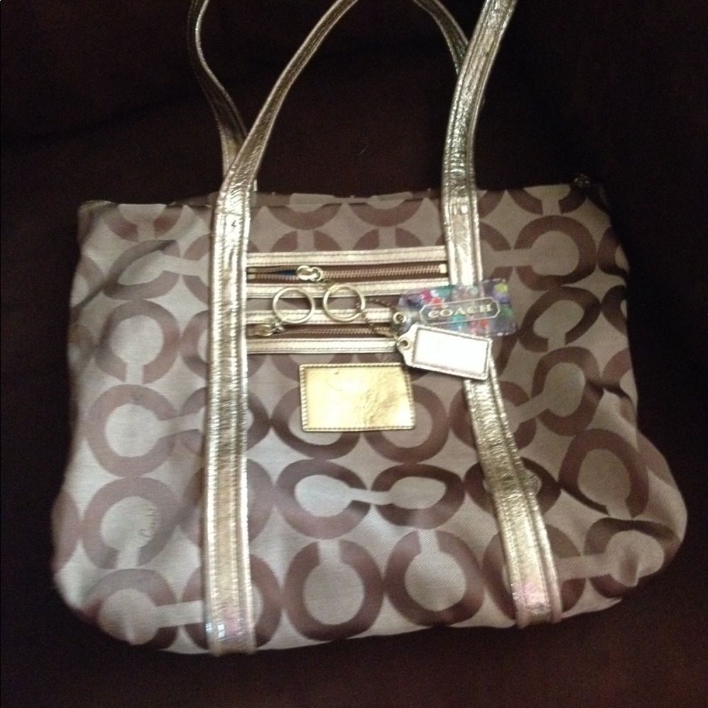 Coach Poppy Bag  over the shoulder SOLD